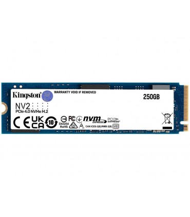 اس اس دی اینترنال کینگستون مدل NV2 PCIe 4.0 ظرفیت 250GB