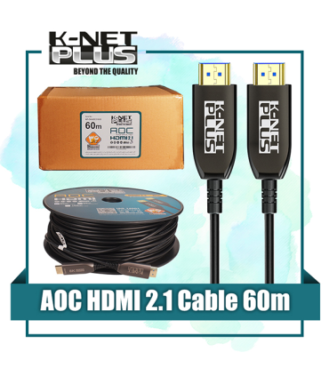 کابل فیبر HDMI AOC کی نت پلاس Ver 2.0